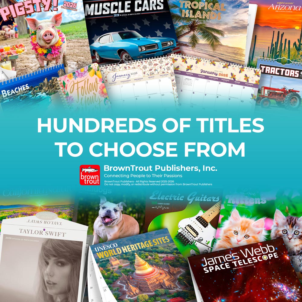 Welsh Corgis | 2026 12 x 24 Inch (Hanging) Monthly Square Wall Calendar