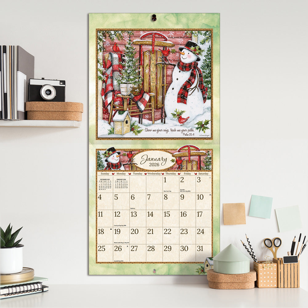 Blessings 2026 12x12 Wall Calendar