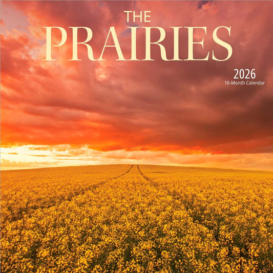The Prairies | 2026 7 x 14 Inch (Hanging) Monthly Mini Wall Calendar