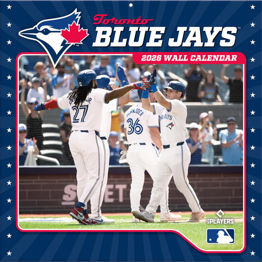 MLB Toronto Blue Jays 2026 Wall Calendar