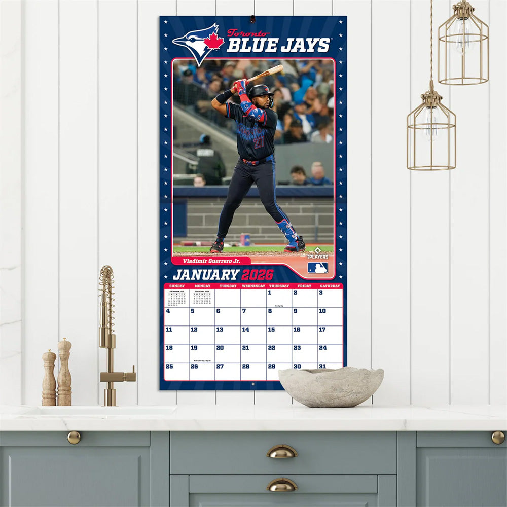 MLB Toronto Blue Jays 2026 Wall Calendar